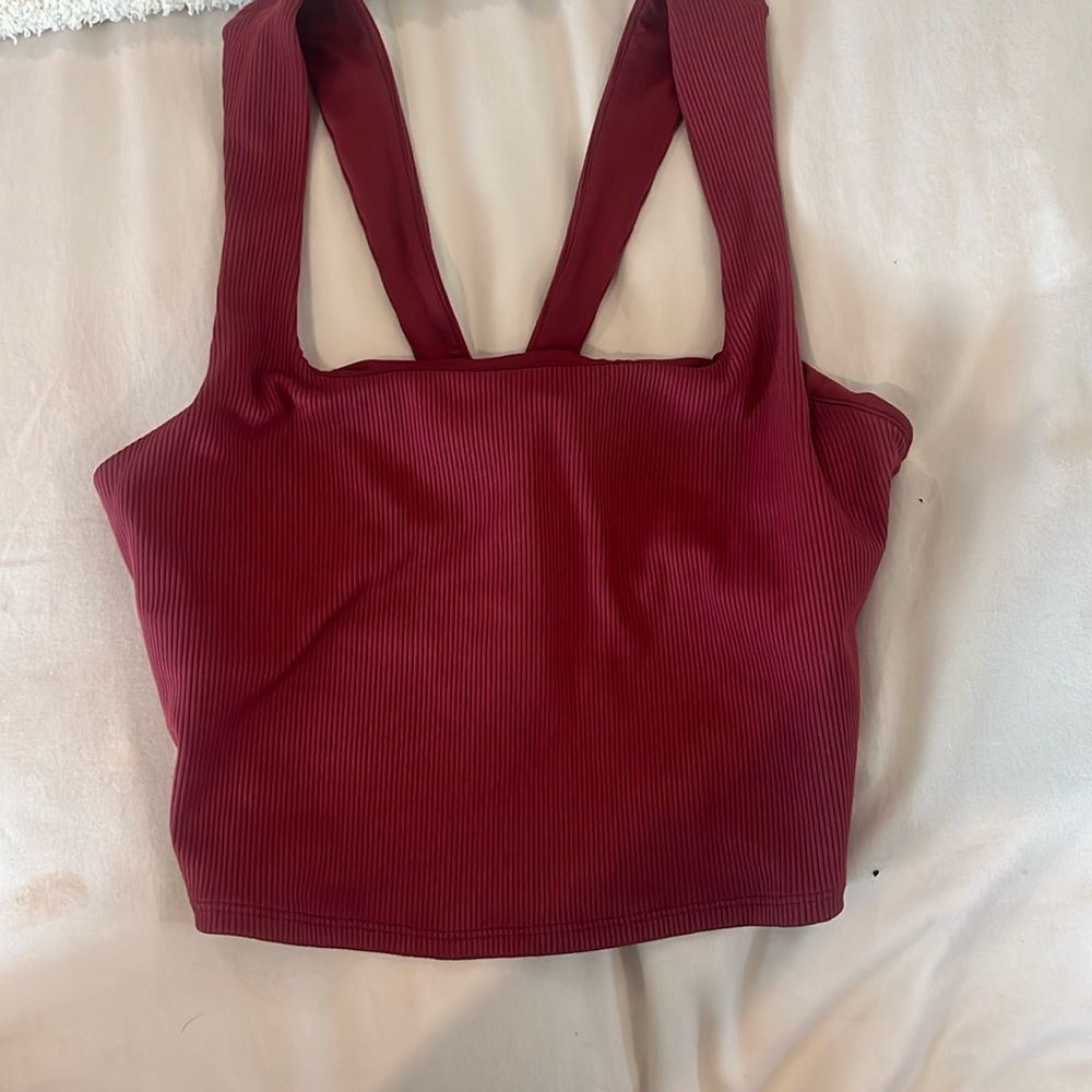 Alo seamless ribbed bra